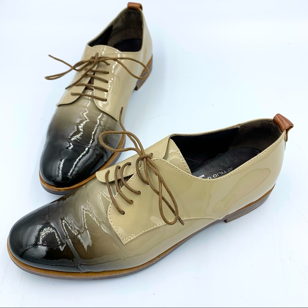 AGL Attilio Giusti Leombruni Patent Leather Oxford